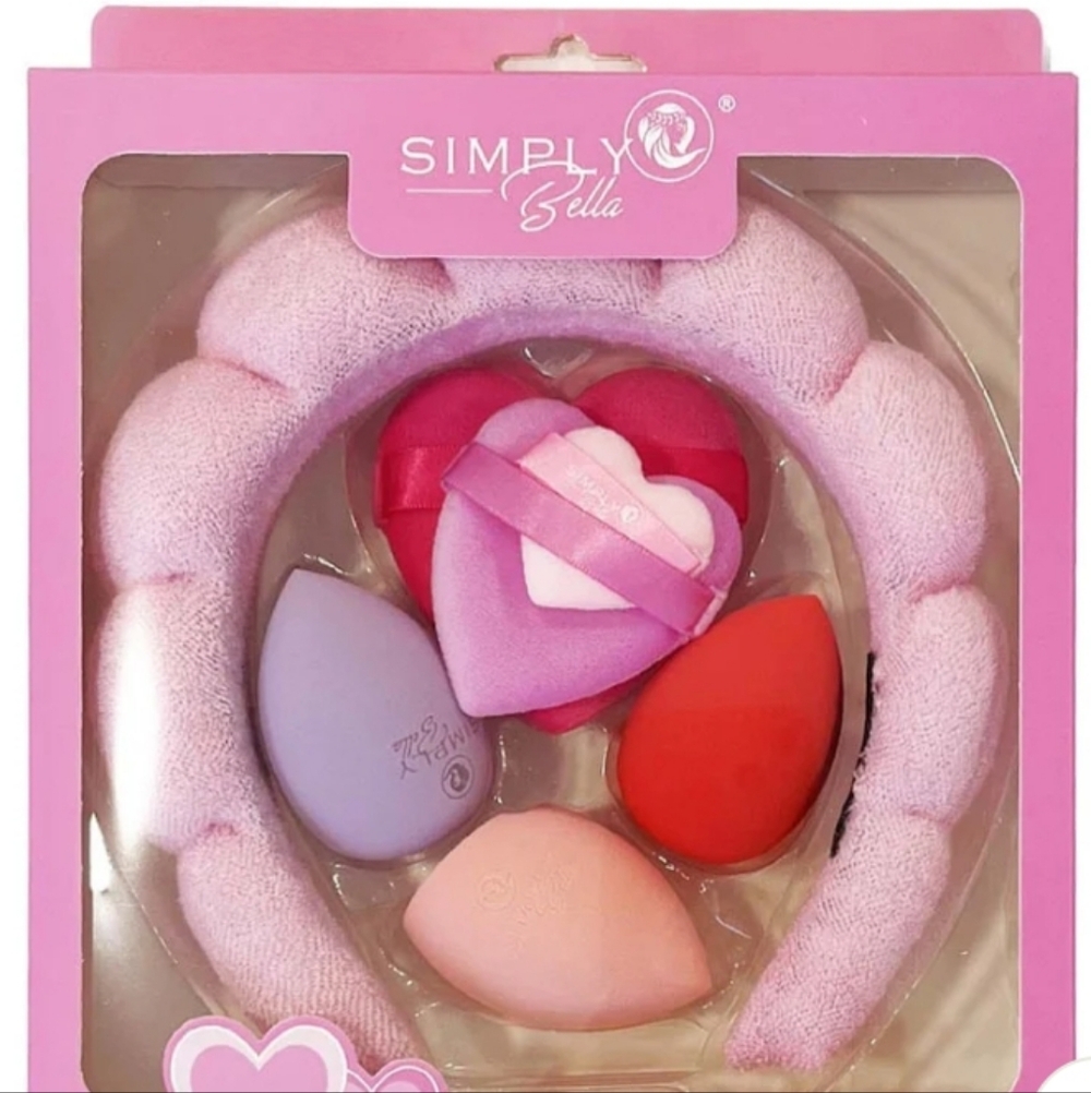 Simply‎ Belle Pink Beauty Sponge Set